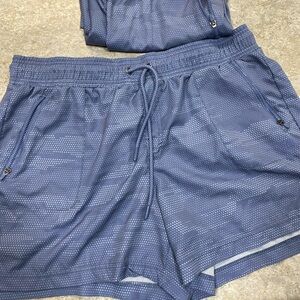 Avalanche Men's Athletic Shorts in Gray
